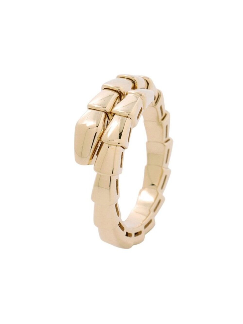 Bvlgari Ring Serpenti Viper 18k Yellow Gold XL
